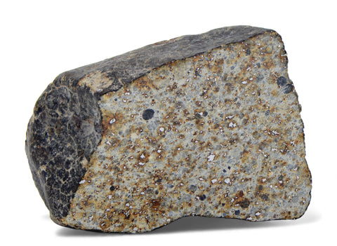 78.71g H5 Chondrite Meteorite half piece with fusion crust I NWA 18056