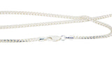 SILVER CHAIN - WHEAT GRAIN STYLE  20"