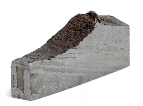 5.53g SEYMCHAN Meteorite Slice I Beautiful Widmanstatten pattern