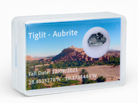 0.396g Aubrite Meteorite fragment - TIGLIT I 2021 Observed Fall
