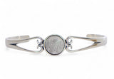 Meteorite Bracelet I Beautiful Damascus Steel Bracelet - Meteorite Jewelry
