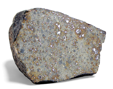 84.69g H5 Chondrite Meteorite half piece with fusion crust I NWA 18056