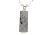 MUONIONALUSTA meteorite pendant I Sterling Silver Necklace - Meteorite Jewelry