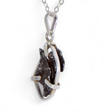 SIKHOTE-ALIN Meteorite Pendant - Meteorite Jewelry - Sterling Silver