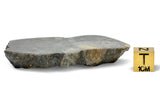 34.95g Lunar Fragmental Breccia Meteorite End Piece I NWA 16530