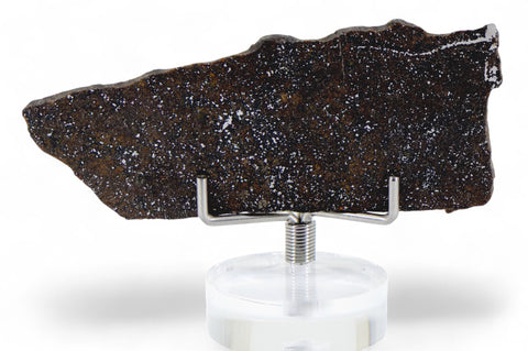 7.98g Errachidia 004 I Winonaite Anomalous Primitive Achondrite Meteorite Slice