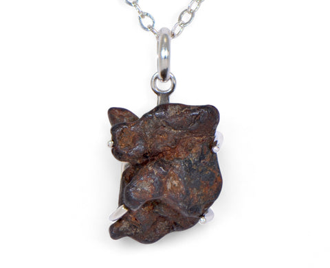 SERICHO Pallasite Meteorite Beautiful Silver Pendant - Meteorite Jewelry