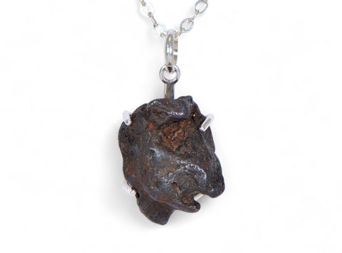 SERICHO Pallasite Meteorite Beautiful Silver Pendant - Meteorite Jewelry