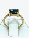 Mizuki Moon Ring - Lunar Meteorite Jewelry - Size 6