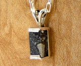 Lunar Meteorite Jewelry I The Moon Bar Necklace