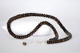 Meteorite Necklace with Hand Made Meteorite Beads - Jewelry