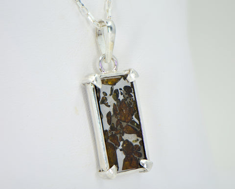 IMILAC Pallasite Meteorite Jewelry I Pallasite Pendant – Top Meteorite