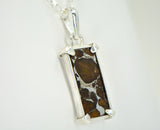 IMILAC Pallasite Meteorite Jewelry I Pallasite Pendant