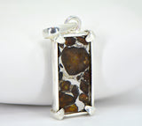 IMILAC Pallasite Meteorite Jewelry I Pallasite Pendant