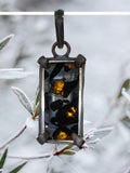 IMILAC Pallasite Meteorite Jewelry I Pallasite Pendant