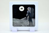 Lunar Meteorite with Photo Display Frame I A real piece of the Moon