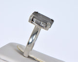 Beautiful Etched MUONIONALUSTA Meteorite Ring I Size 6.75 - Meteorite Jewelry