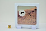 0.33g Martian Meteorite in Display Frame I Amazing piece of MARS I NWA 10441