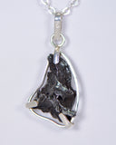 SIKHOTE-ALIN Meteorite Pendant - Meteorite Jewelry - Sterling Silver